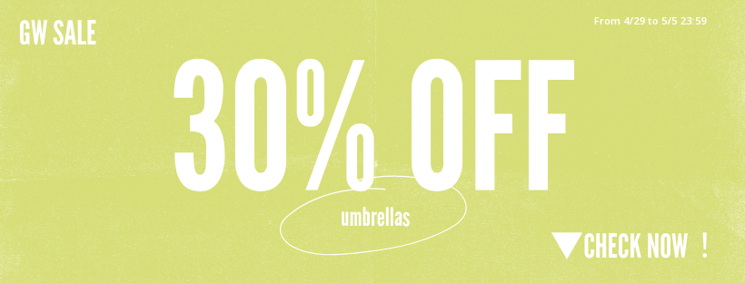 Waterfront　セール　30%OFF　日傘　傘