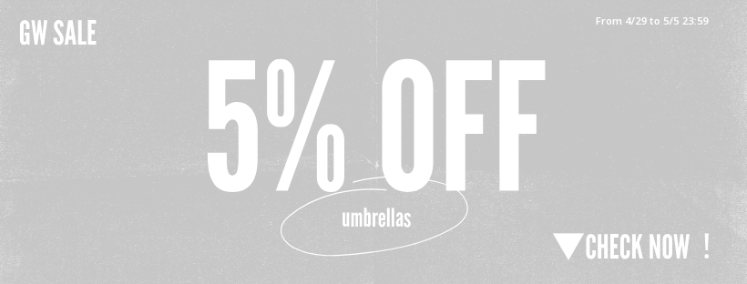 Waterfront　SALE　5%OFF　日傘　傘