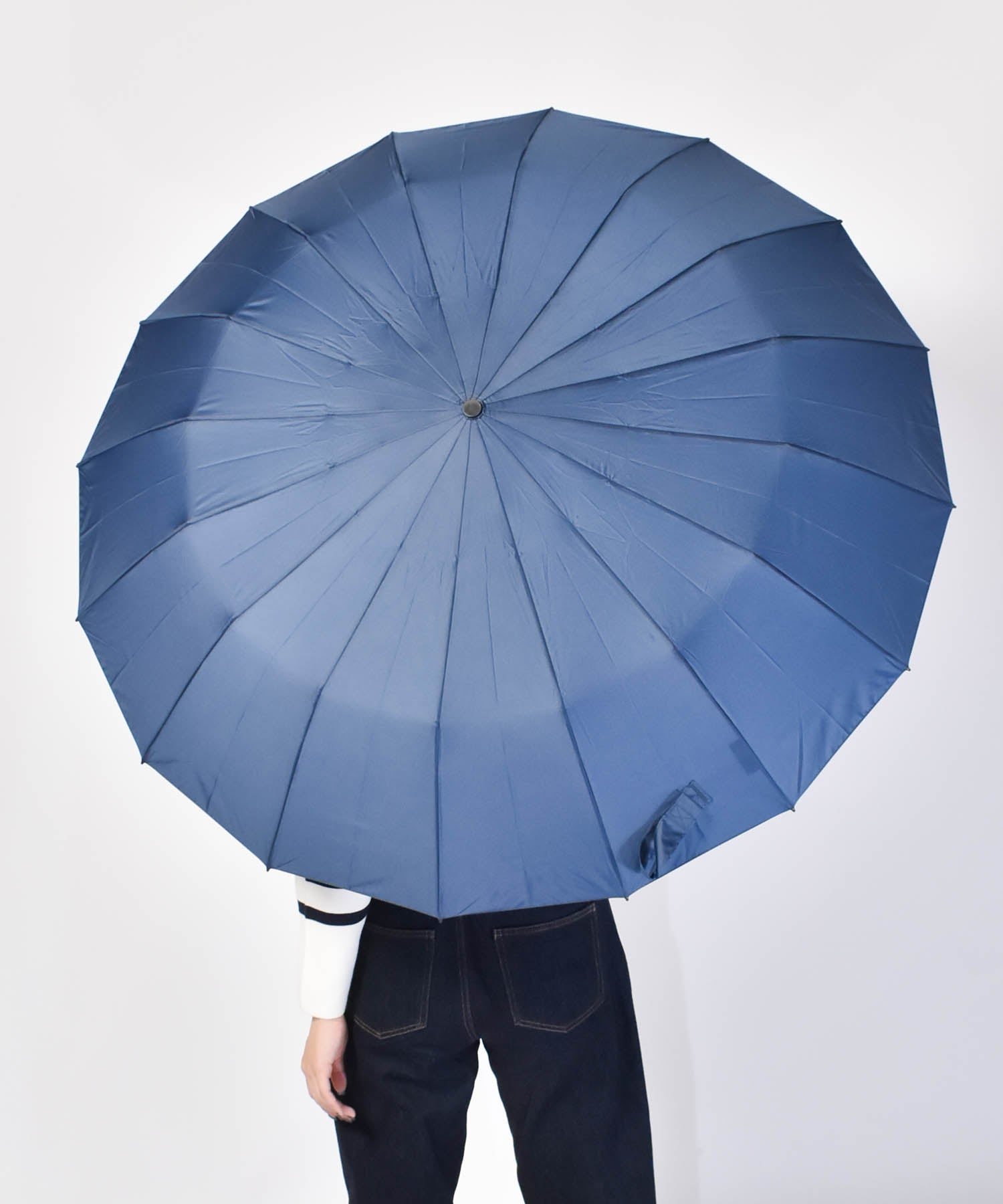 折りたたみ傘｜16本骨・大きい・耐風｜16RIB Folding Umbrella Waterfront