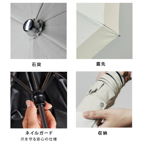 [3-tier folding umbrella] COKAGE+ heat shielding parasol 