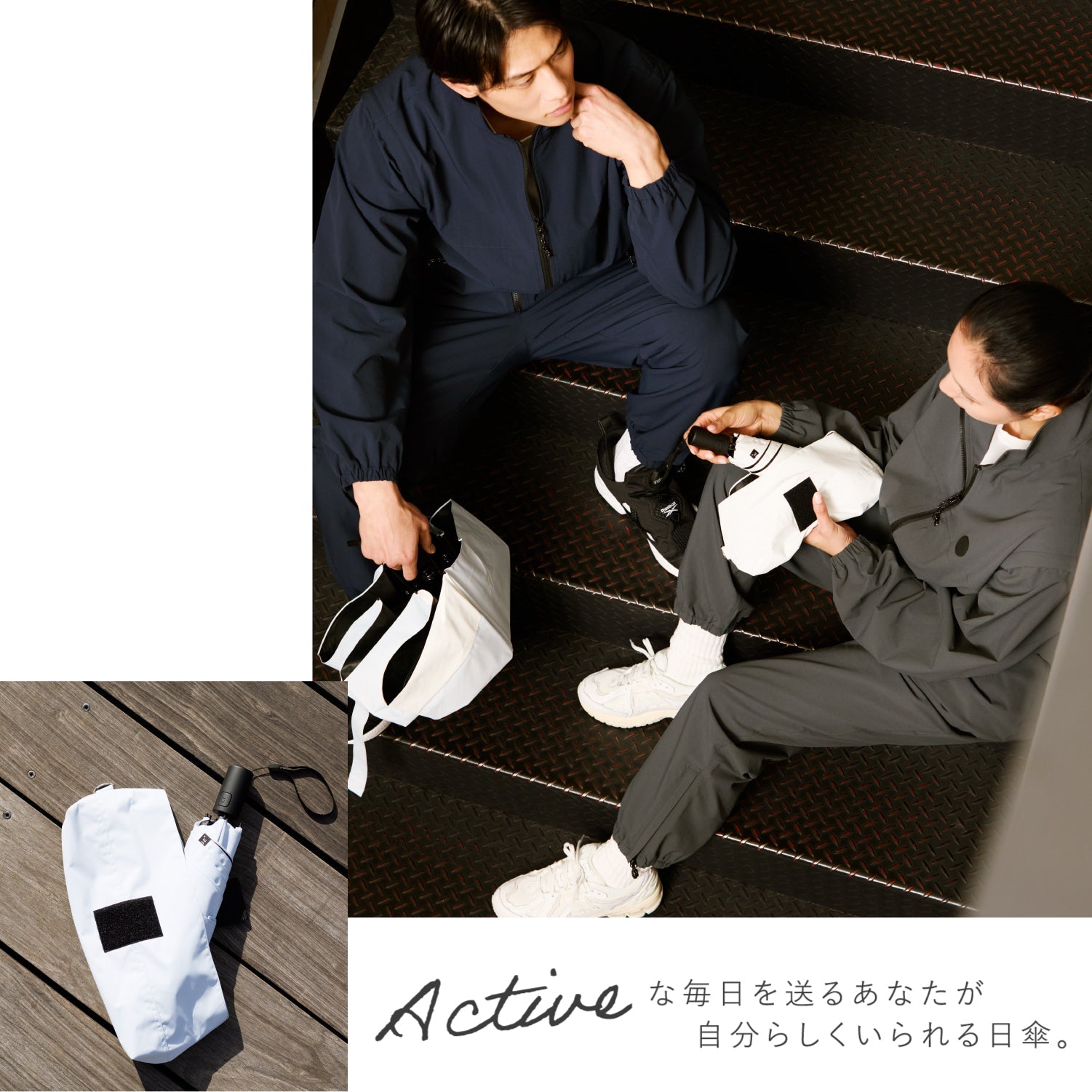 日傘｜完全遮光・自動開閉・サマーシールドⅡ採用｜COKAGE+ ACTIVE