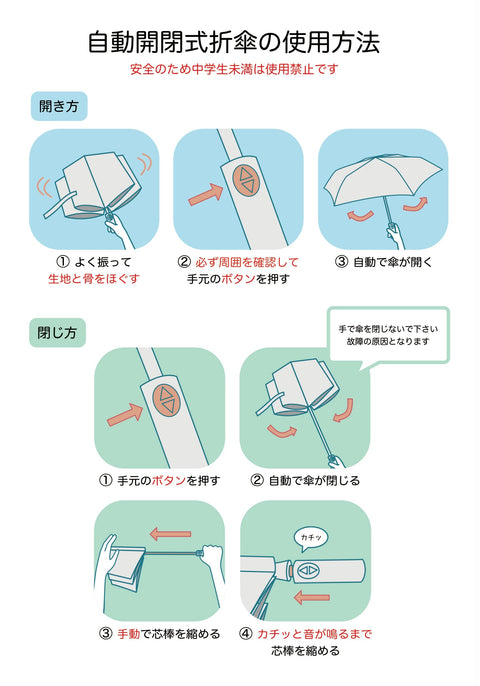 COKAGE+ ACTIVE 自動開閉 55cm 折