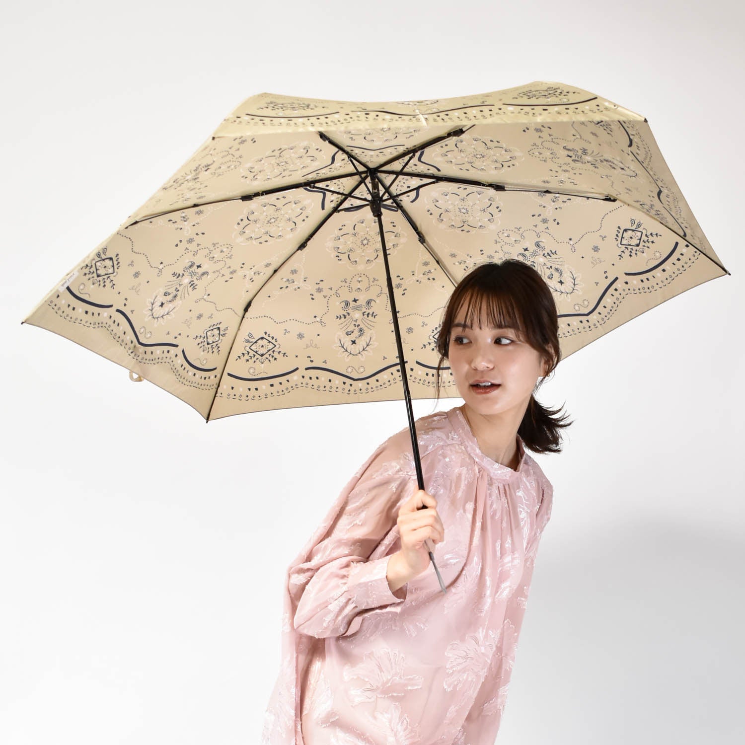 折りたたみ傘｜超軽量145g・大きい60cm・超撥水｜ハンディールーフ 折