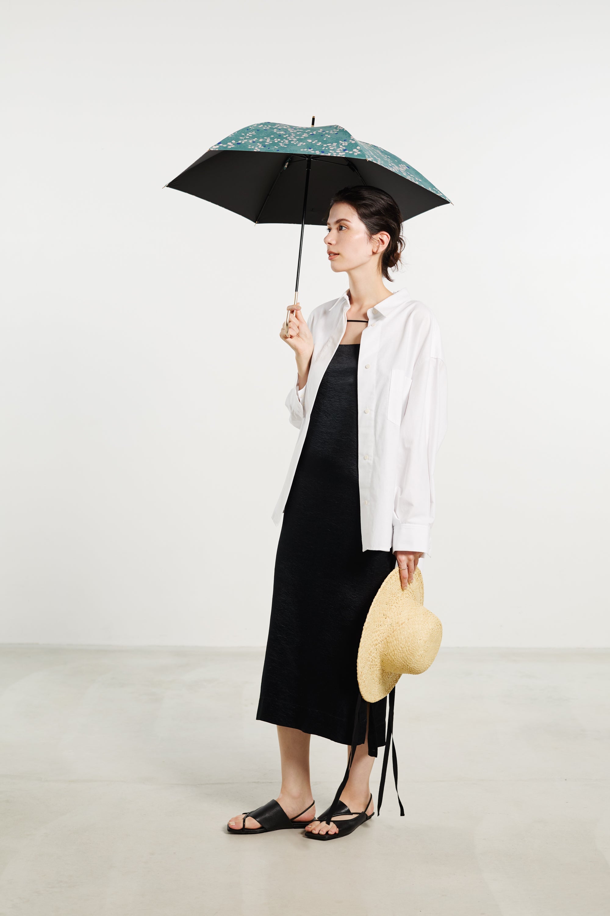 日傘｜超軽量・晴雨兼用・完全遮光｜スーパーフライ UVブロック 45cm