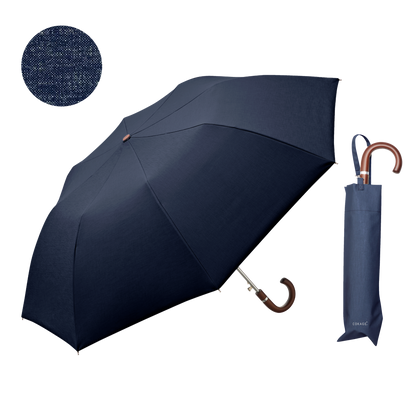 【2段ジャンプ 折りたたみ傘】COKAGE+ 木手元 55cm