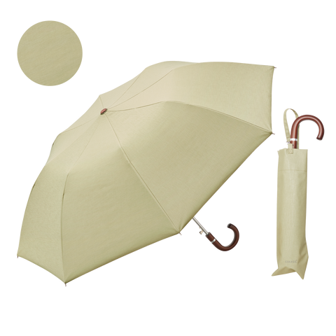 ワンタッチ開】COKAGE+ 木手元55cm ジャンプ折オフホワイト ワンタッチ開】COKAGE+ 木手元55cm ジャンプ折オフホワイト