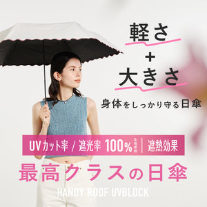 ハンディールーフ UVブロック 折 55cm