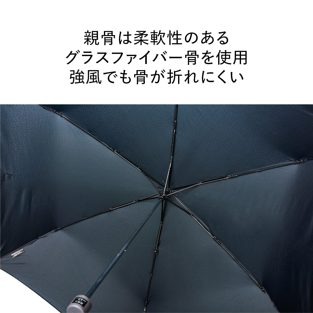 折りたたみ傘｜超撥水・大きい63cm・メンズ｜キューダス ビッグサイズ