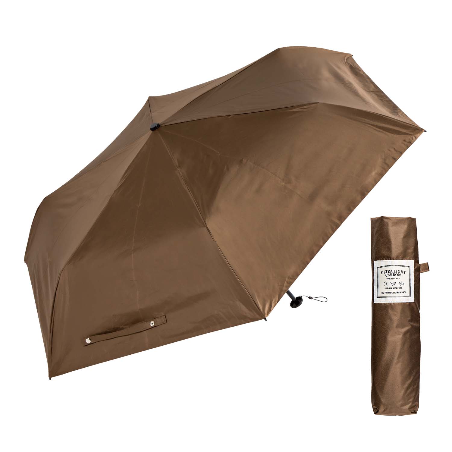 【色:ネイビー】折りたたみ 日傘 折りたたみ傘 完全遮光 超軽量 170g 遮熱
