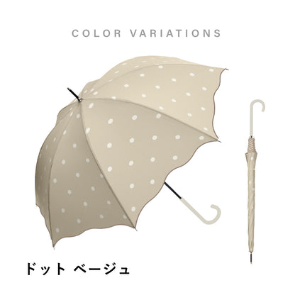 傘 日傘 雨傘 かさ カサ Waterfront ウォーターフロント シューズセレクション 長傘 レディース