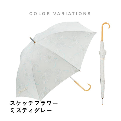 傘 日傘 雨傘 かさ カサ Waterfront ウォーターフロント シューズセレクション 長傘 レディース