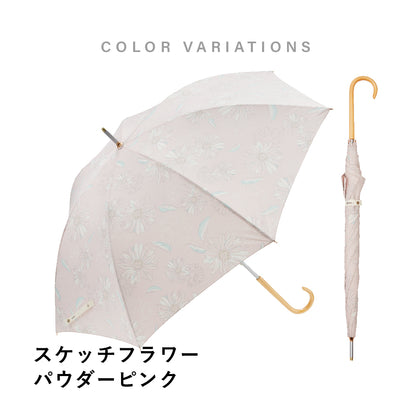 傘 日傘 雨傘 かさ カサ Waterfront ウォーターフロント シューズセレクション 長傘 レディース