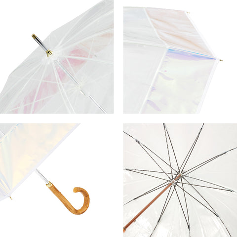傘 日傘 雨傘 かさ カサ Waterfront ウォーターフロント シューズセレクション 折り畳み傘 レディース ビニール傘
