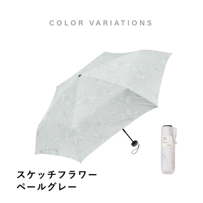 傘 日傘 雨傘 かさ カサ Waterfront ウォーターフロント シューズセレクション 折り畳み傘 レディース